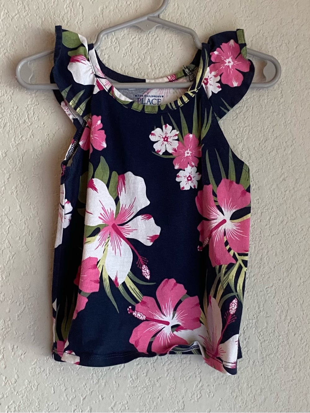 Tropical Floral Kids Tank Top